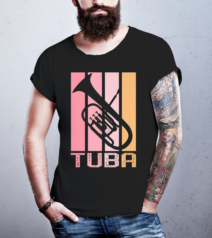 Band Mom Tuba Marching Band School Tuba T-Shirt