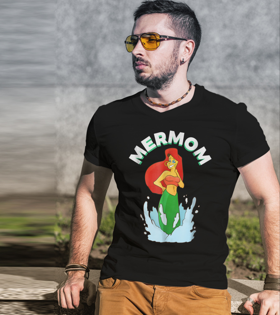 Mermom Cool Mermaid Mom Best Idea39 T-Shirt