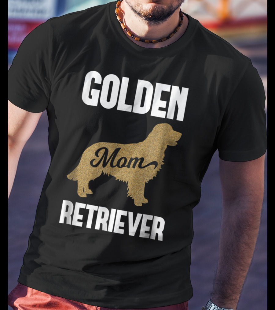 Golden Retriever Mom Dog T-Shirt