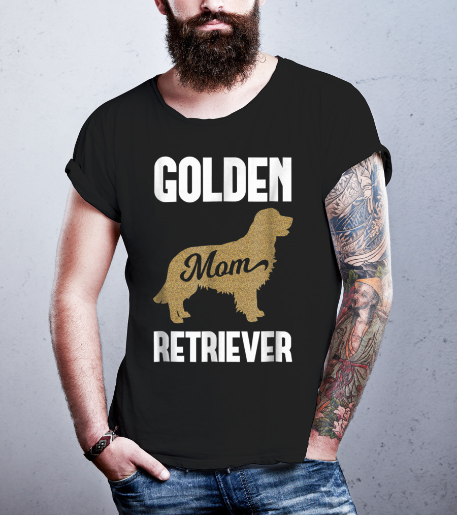 Golden Retriever Mom Dog T-Shirt