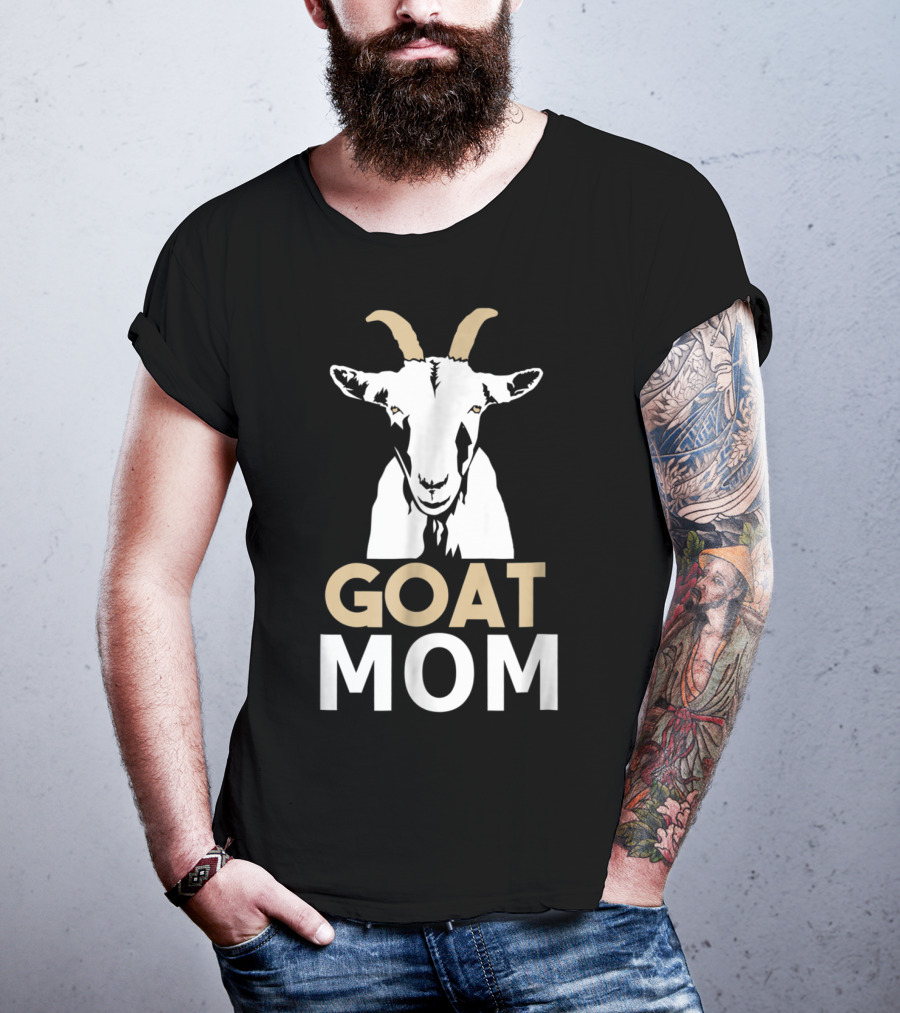 Funny Goat Mom Goat Lovers Herd53 T-Shirt