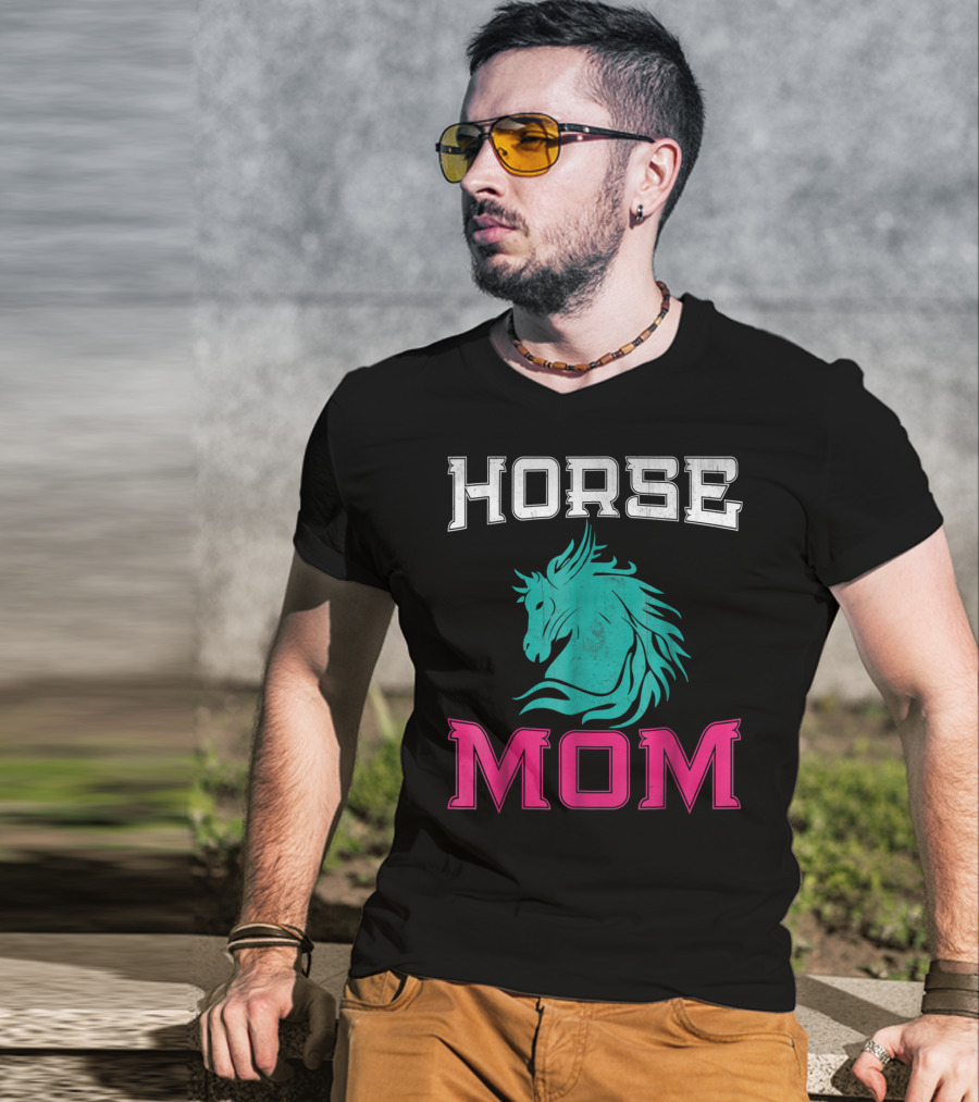 HORSE MOM Horse Lovers T-Shirt