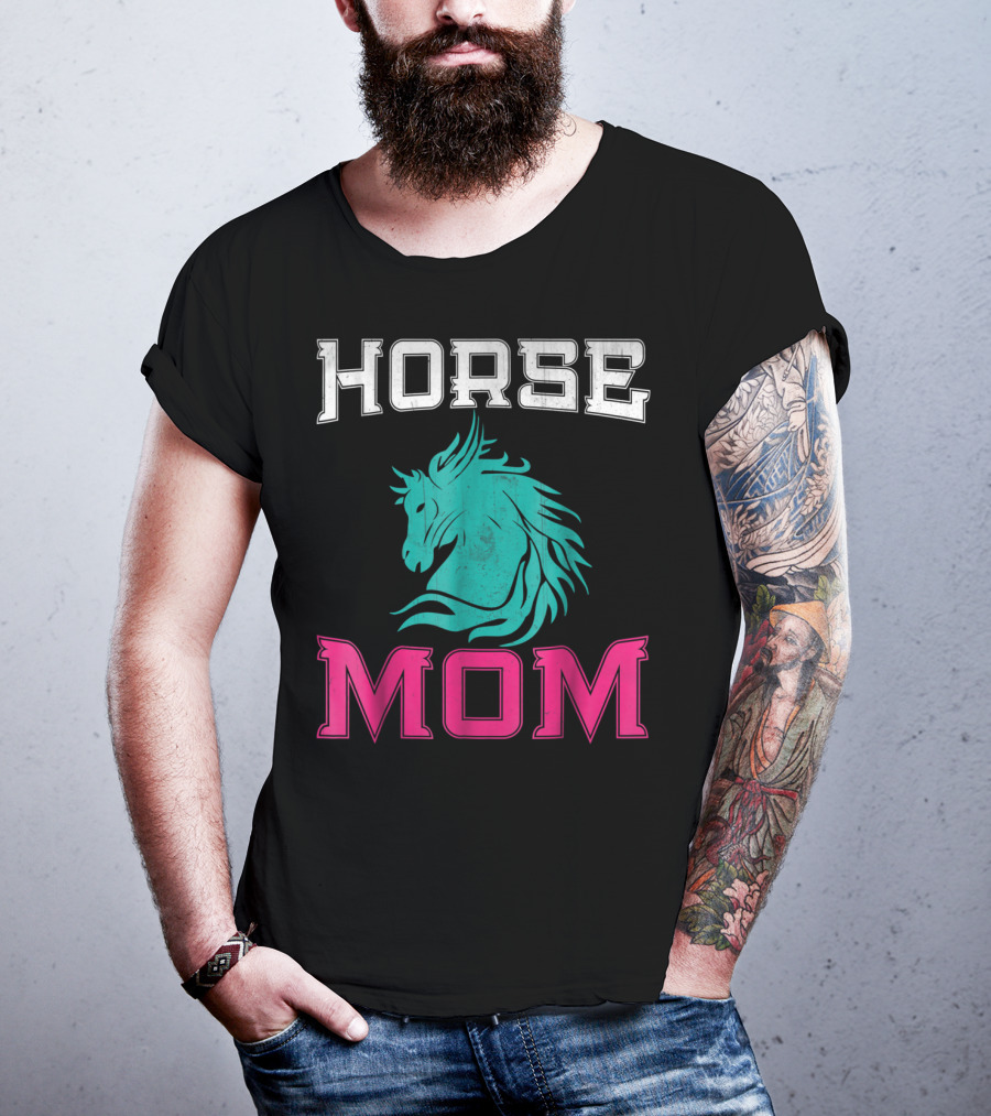 HORSE MOM Horse Lovers T-Shirt