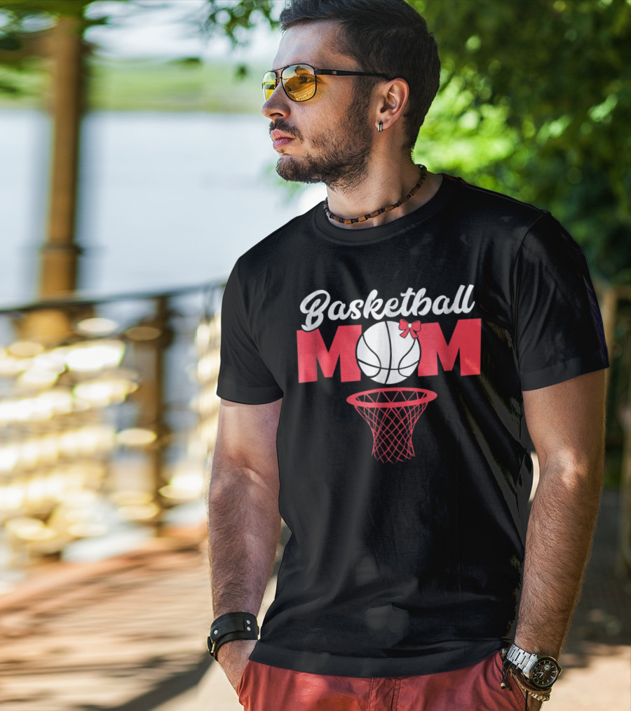 Basketball Mom Fan With Love For The Game T-Shirt