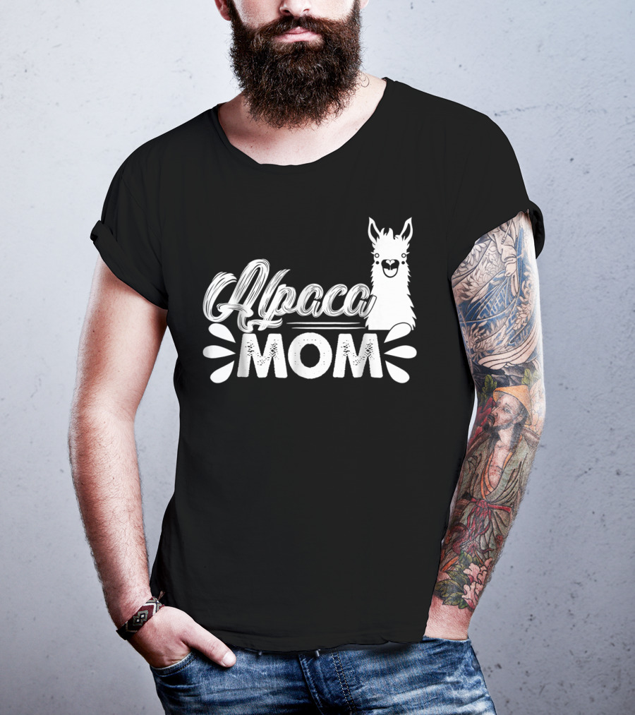 Alpaca Mom Cute Animal T-Shirt