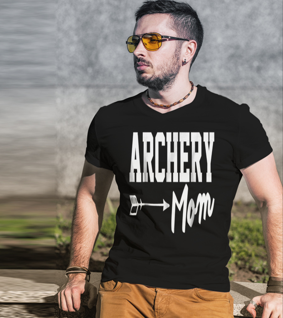 ARCHERY MOM Bow Arrow T-Shirt