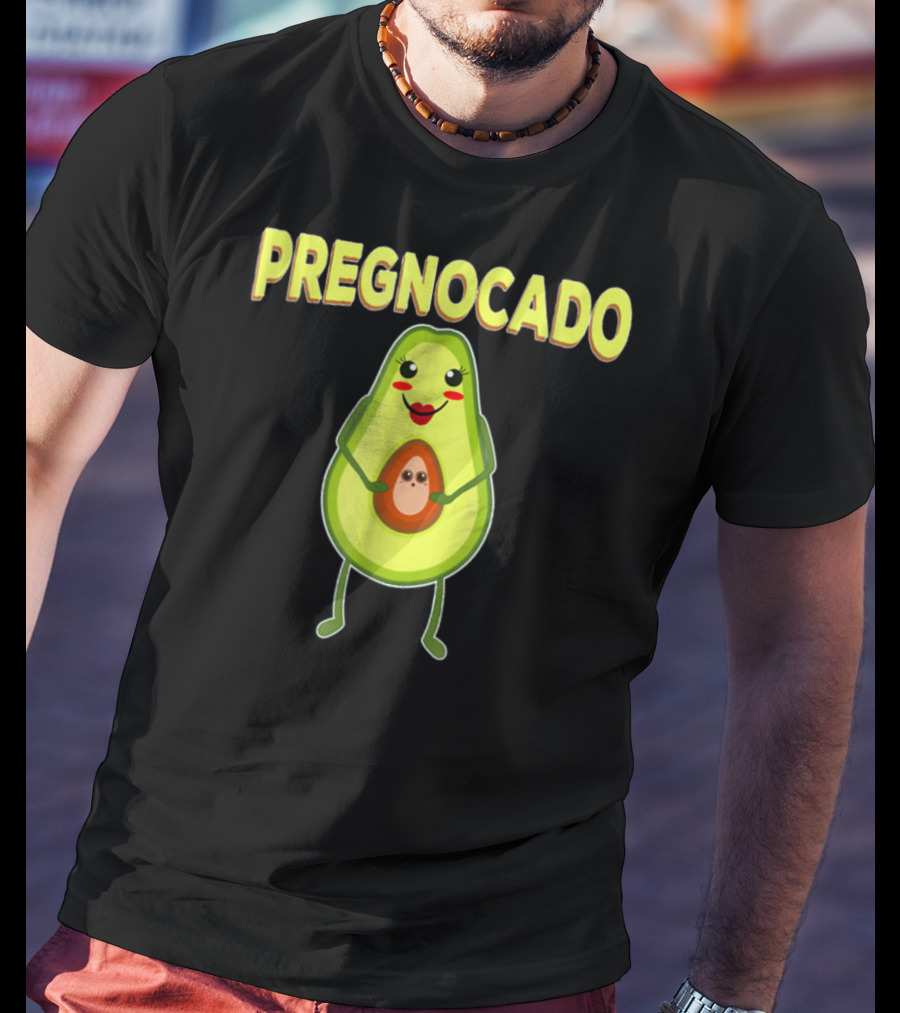 Pregnocado Avocado Pregnant Food Pregnancy Announcement T-Shirt