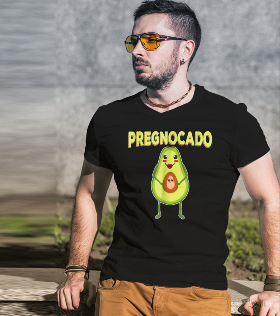 Pregnocado Avocado Pregnant Food Pregnancy Announcement T-Shirt