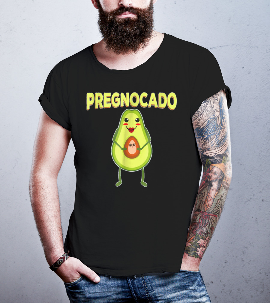 Pregnocado Avocado Pregnant Food Pregnancy Announcement T-Shirt