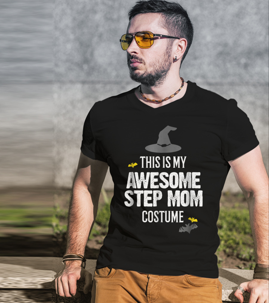 This Is My Awesome Step Mom Costume T-Shirt