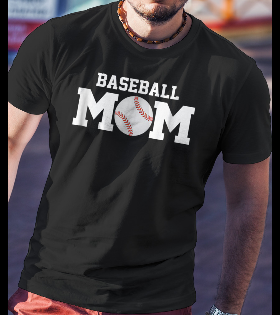Baseball Mom Game Day T-Shirt
