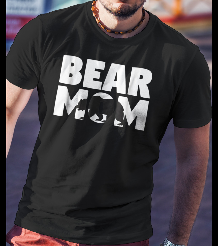 Bear Mom Zoo Animal Lover For Mother T-Shirt