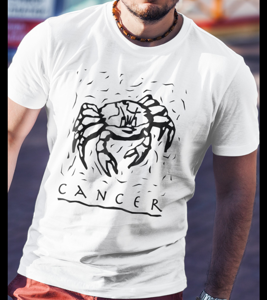 Cancer Zodiac Birthday The Crab Symbol Water Sign T-Shirt
