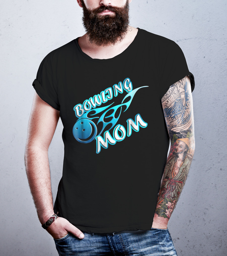 Bowling Mom Women Bowlers T-Shirt