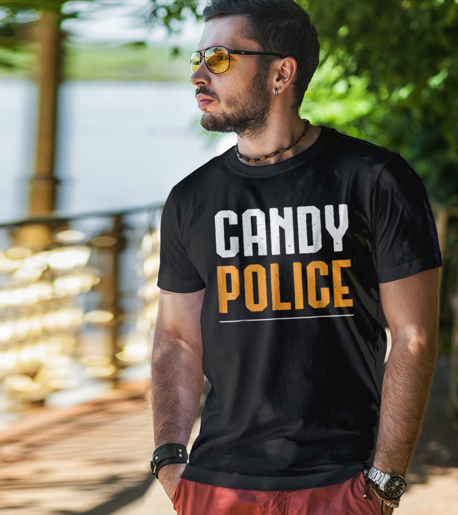 Candy Police Halloween T-Shirt