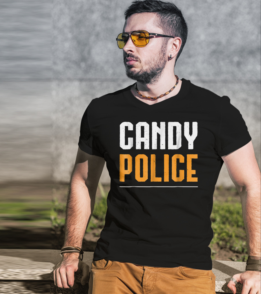 Candy Police Halloween T-Shirt