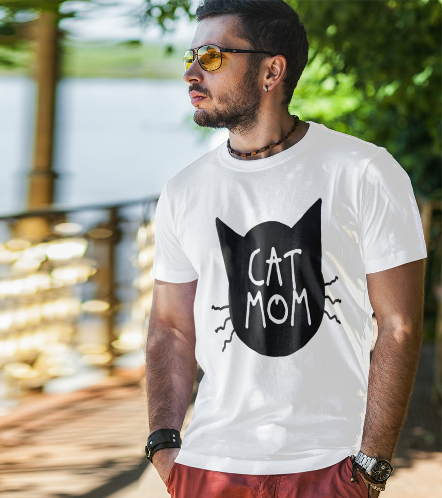Cat Mom T-Shirt