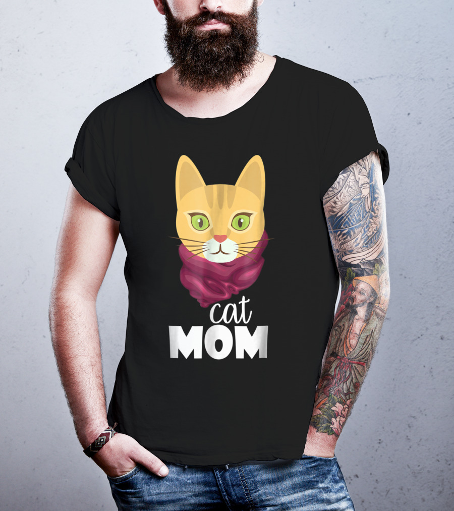 Cat Mom Funny For The Perfect Cat Mom In Your Family T-Shirt