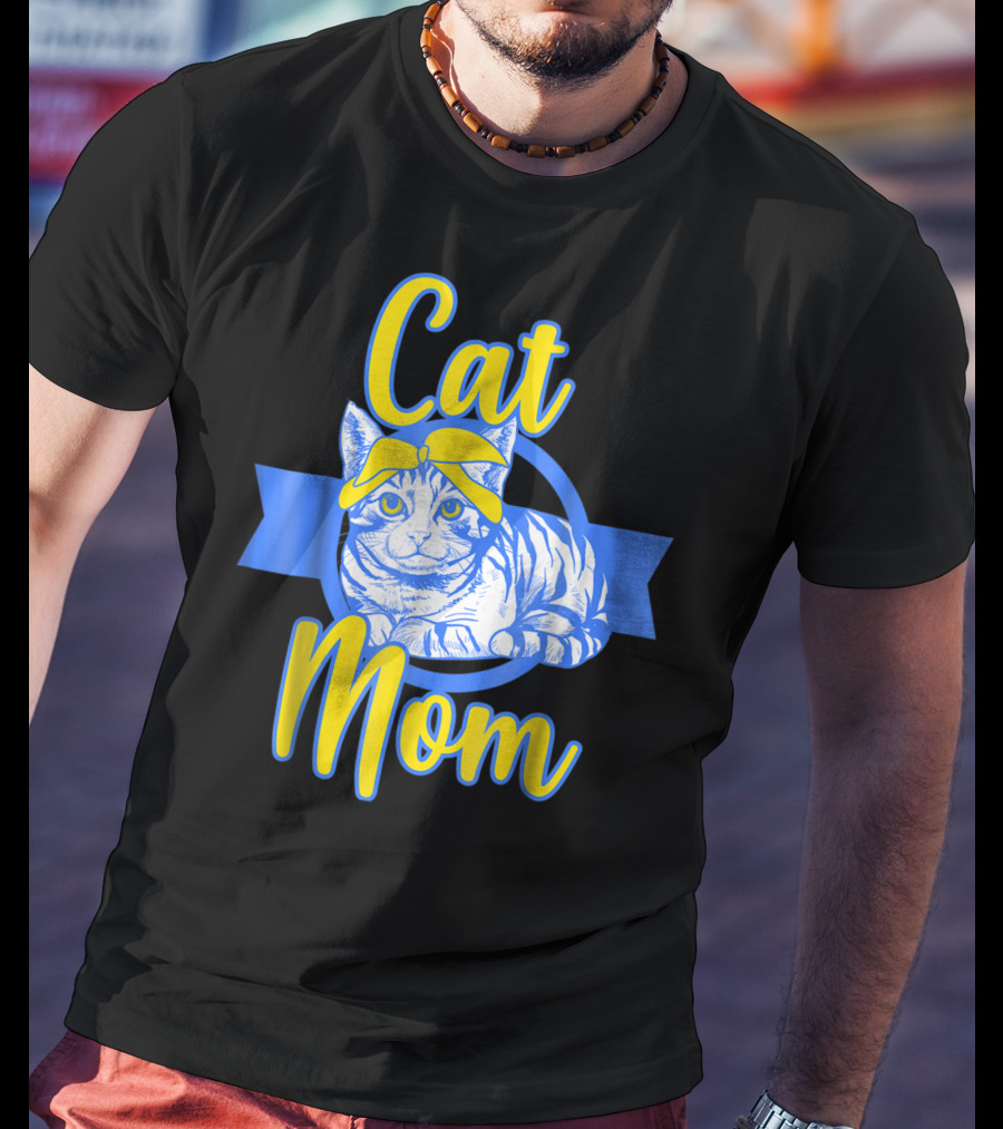 Cat Mom Funny Crazy Lady Rescue Gotcha Day Her T-Shirt