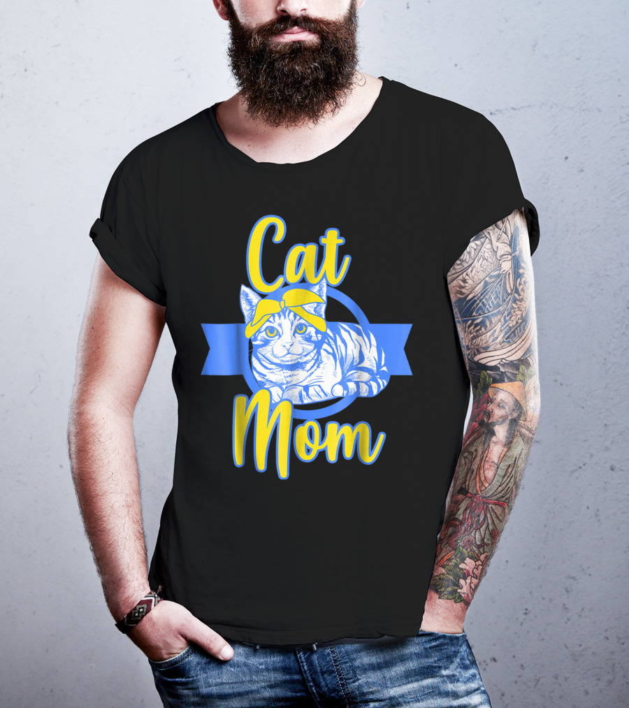 Cat Mom Funny Crazy Lady Rescue Gotcha Day Her T-Shirt
