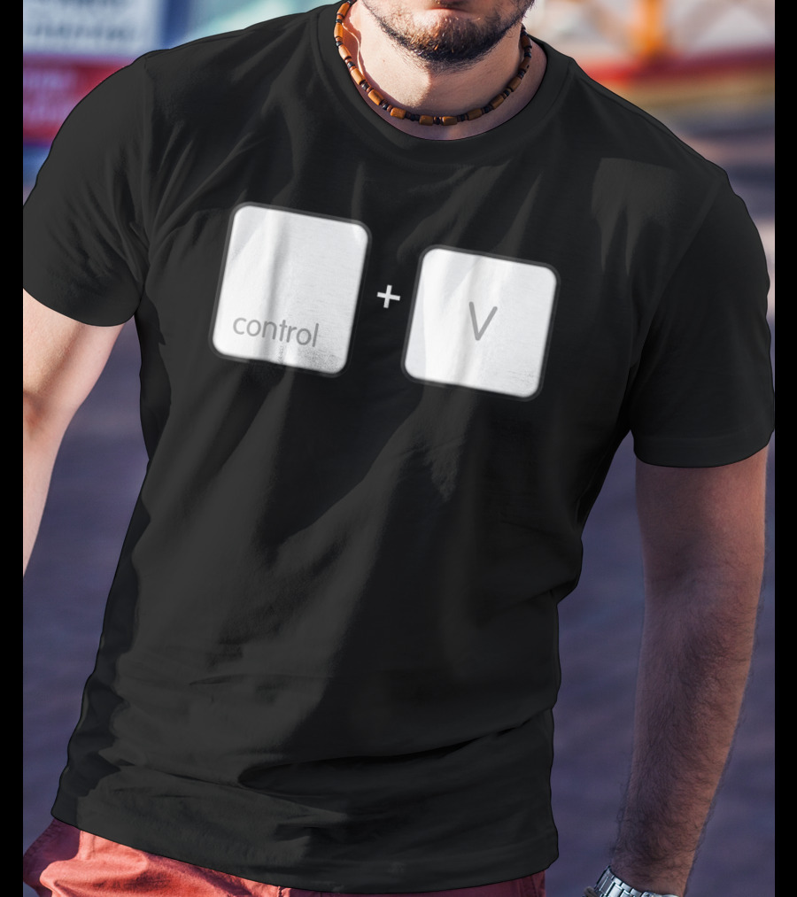 Control V Plus Daddy Daughter Copy And Paste T-Shirt