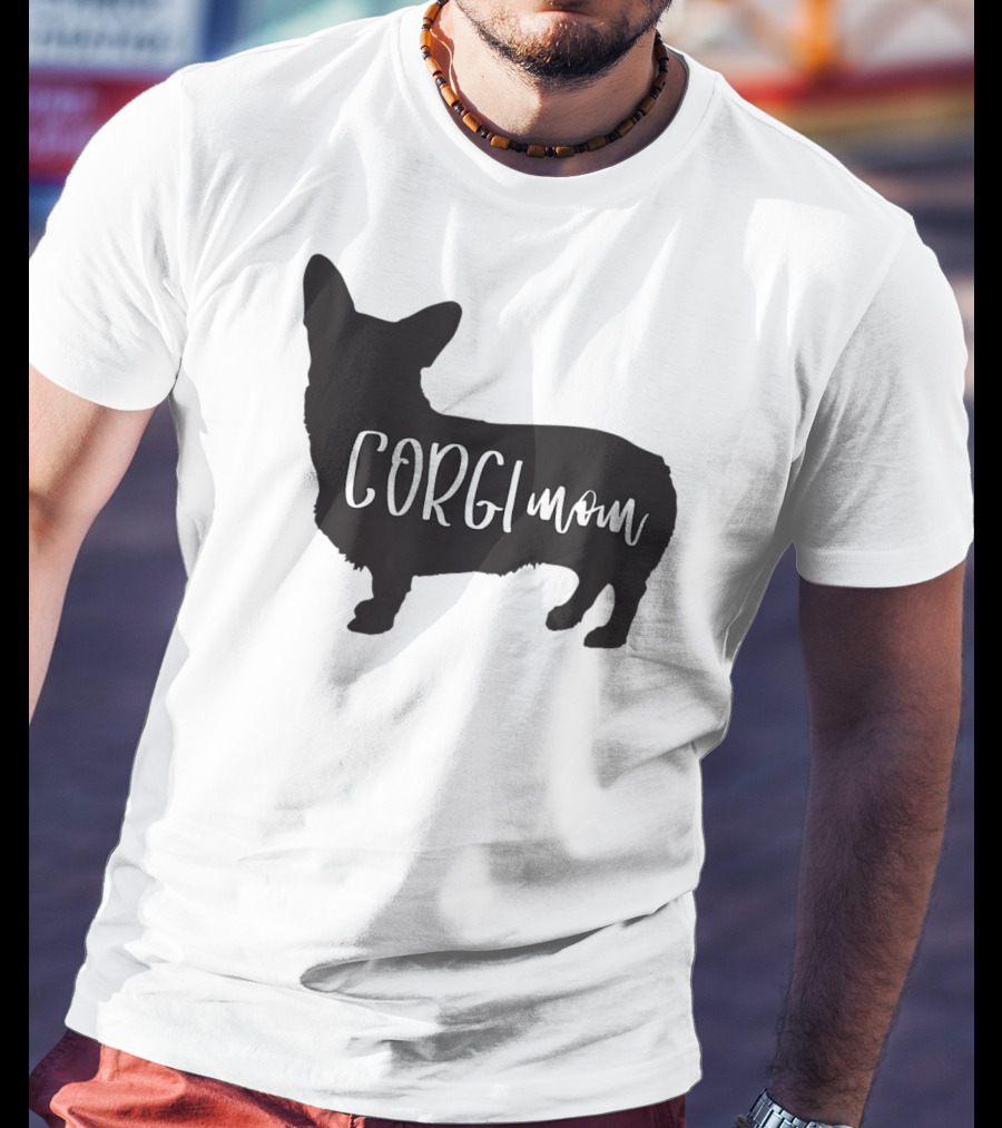 Corgi Mom Corgi Dog T-Shirt