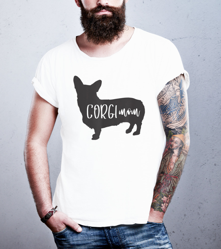 Corgi Mom Corgi Dog T-Shirt