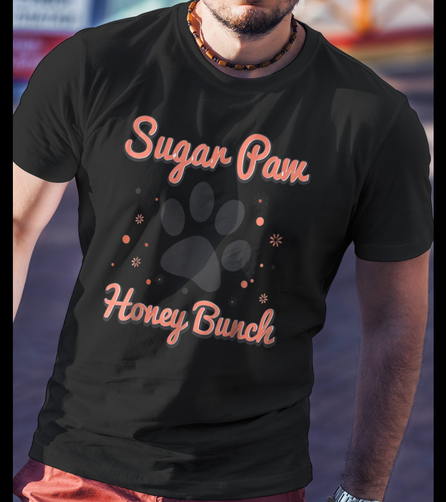 Sugar Paw Honey Bunch Cute Dog T-Shirt