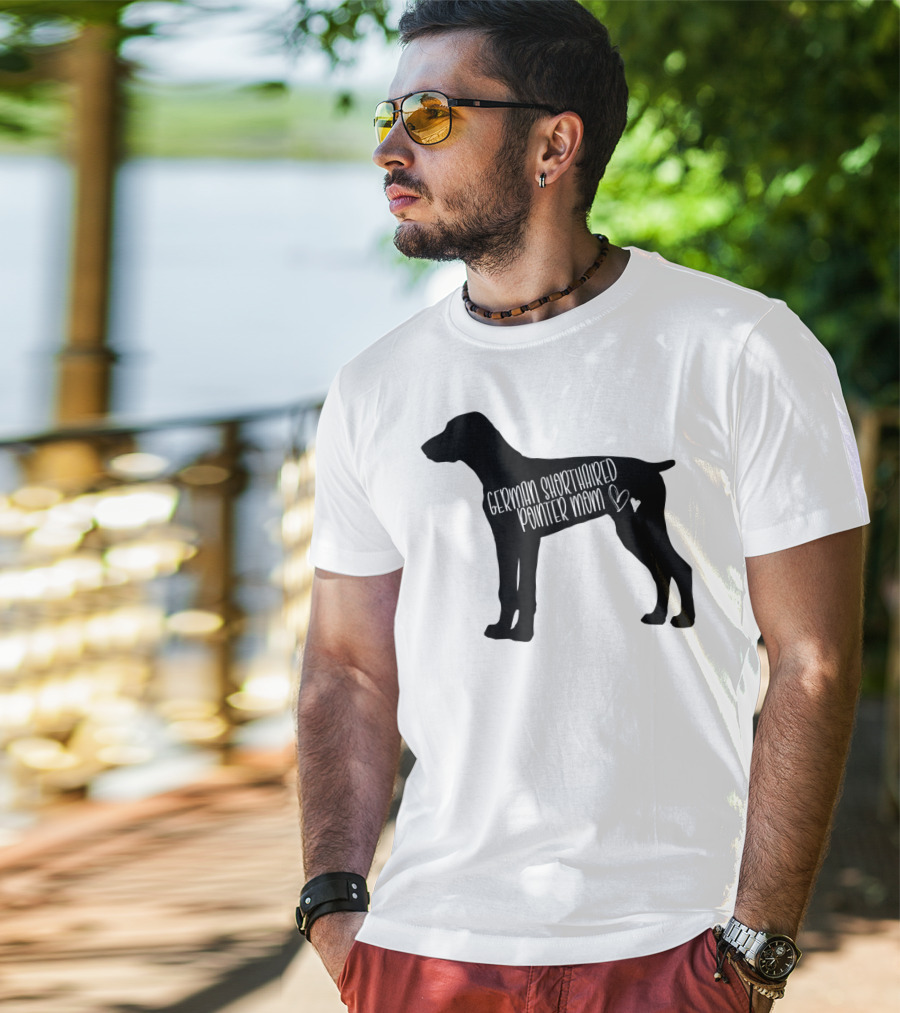 German Shorthaired Pointer Mom ♥ T-Shirt