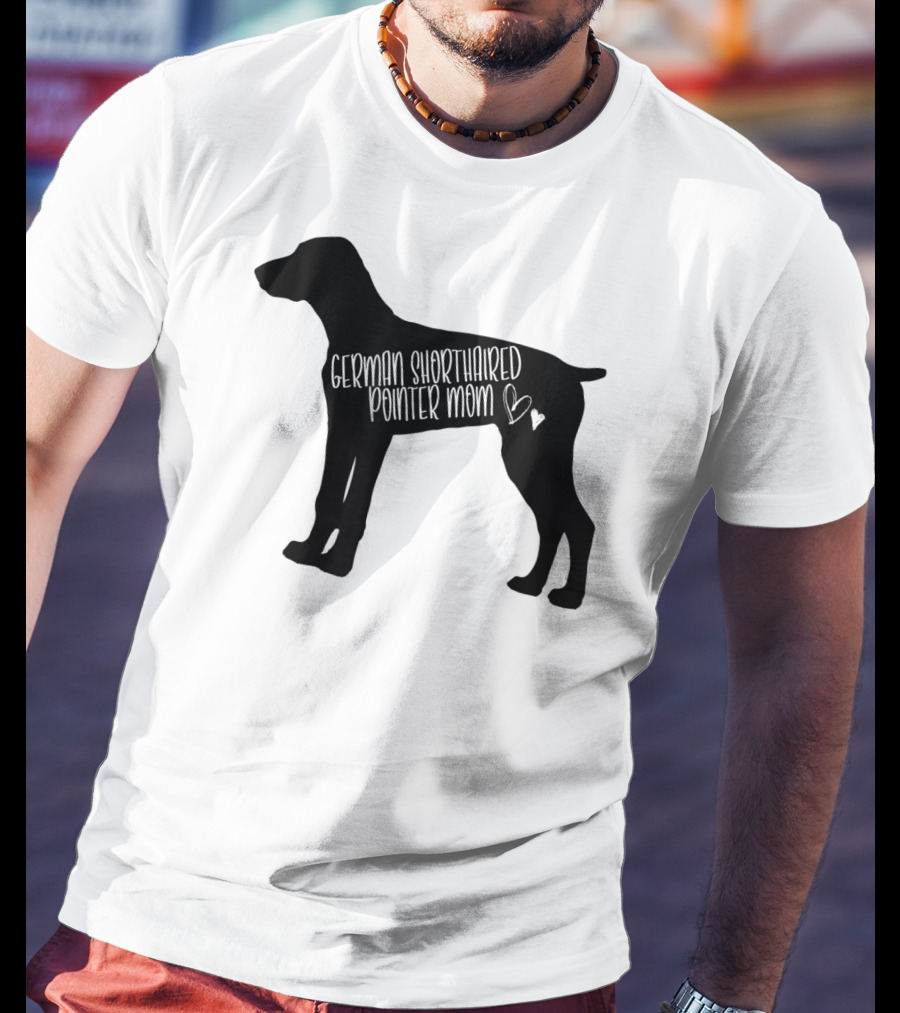 German Shorthaired Pointer Mom ♥ T-Shirt