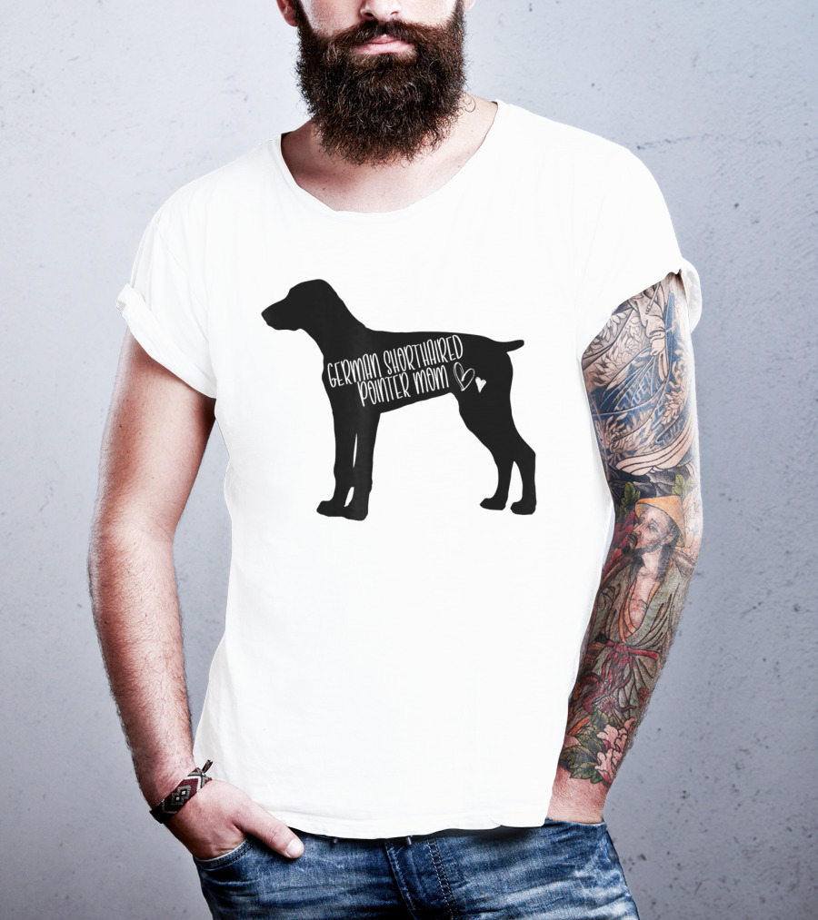 German Shorthaired Pointer Mom ♥ T-Shirt
