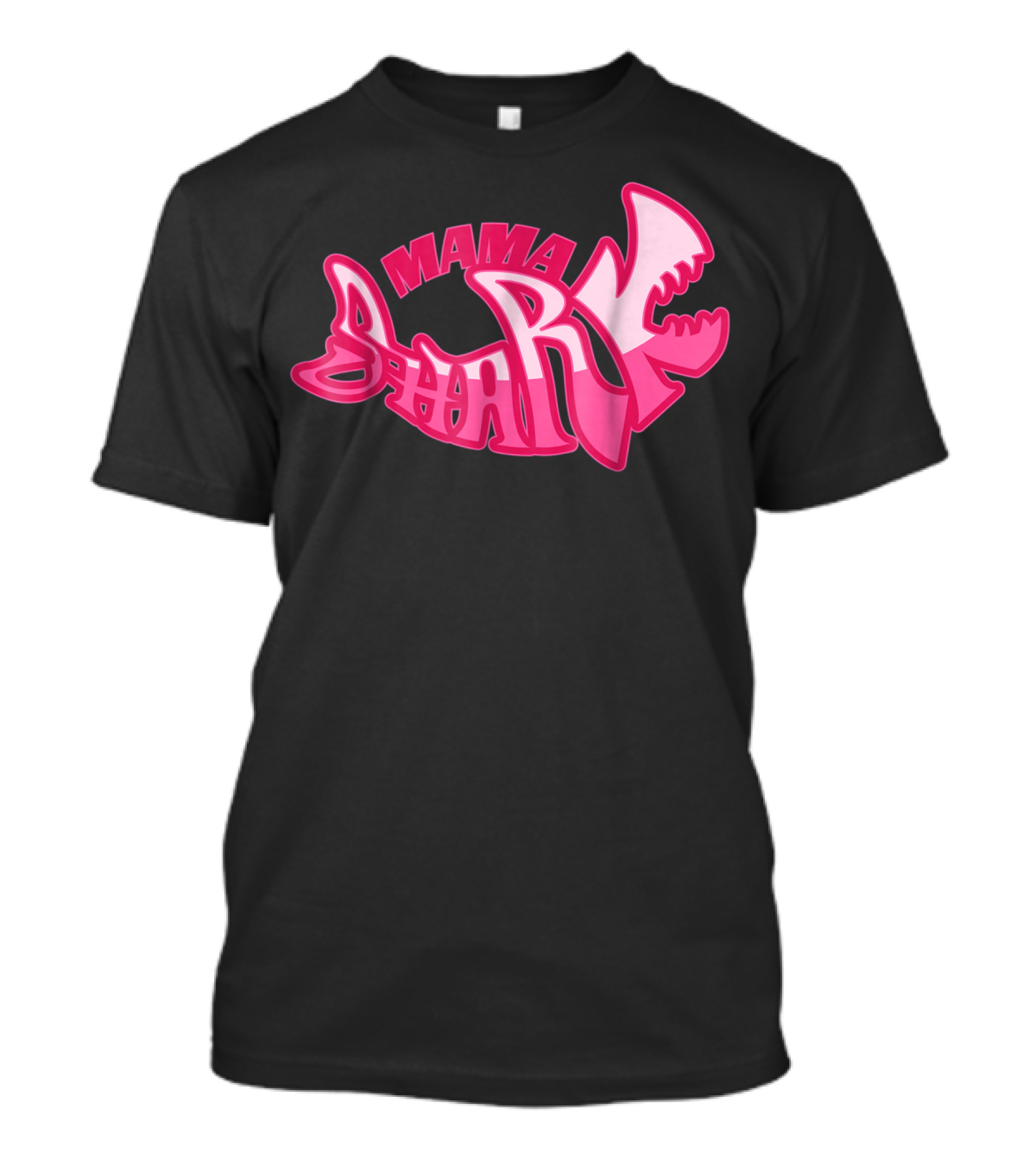 Mama Shark Cute Stylist Mom Mothers Wife T-Shirt
