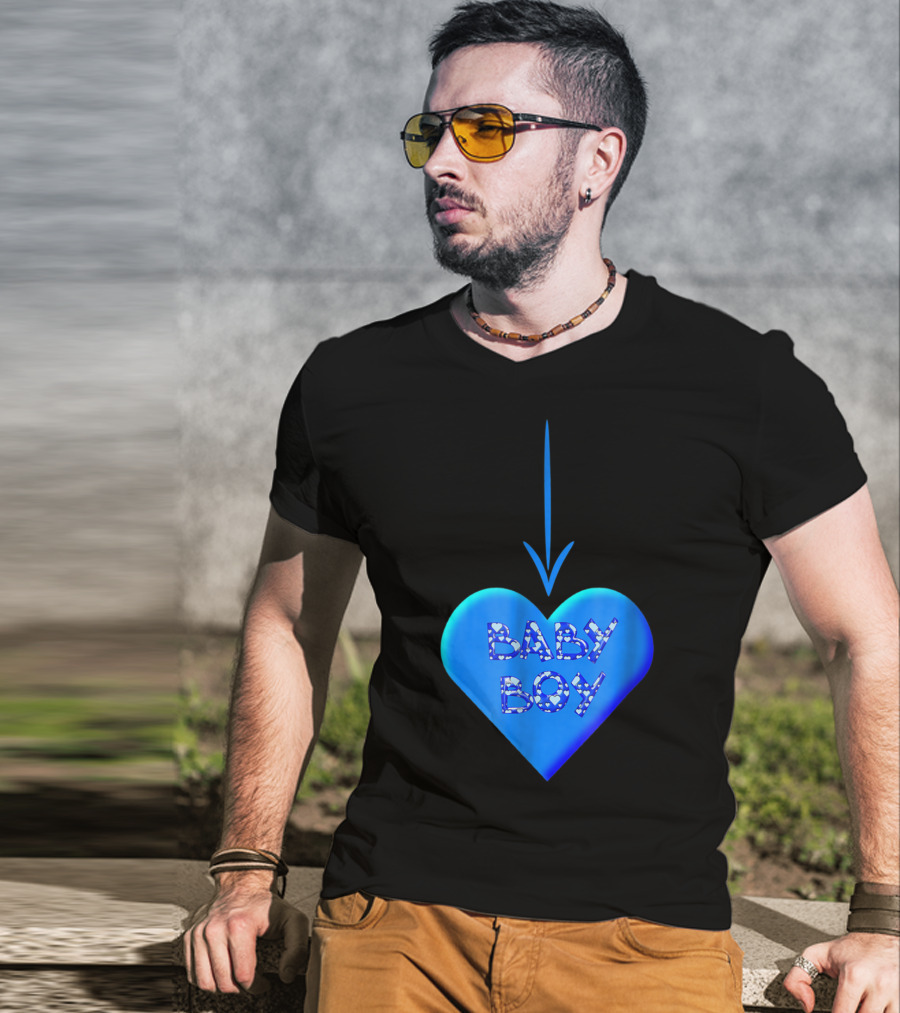 Baby Boy Cute Pregnancy To Be It's A Boy Mommy T-Shirt