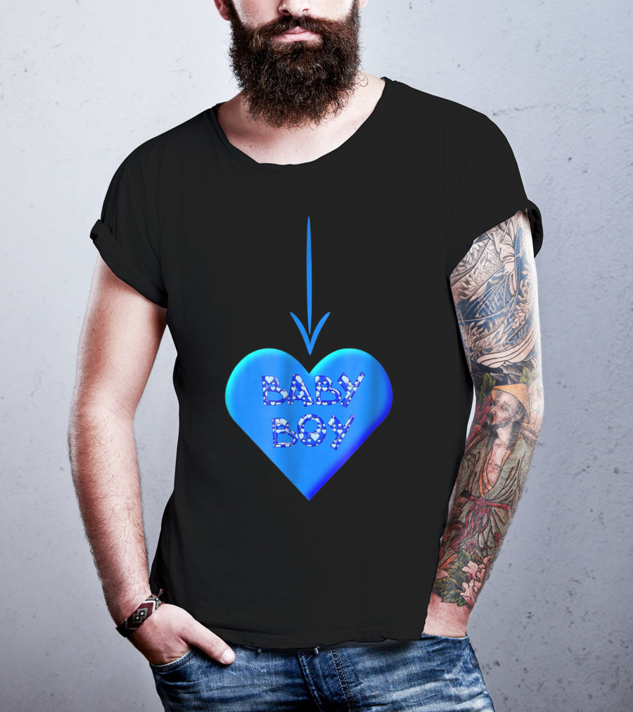 Baby Boy Cute Pregnancy To Be It's A Boy Mommy T-Shirt