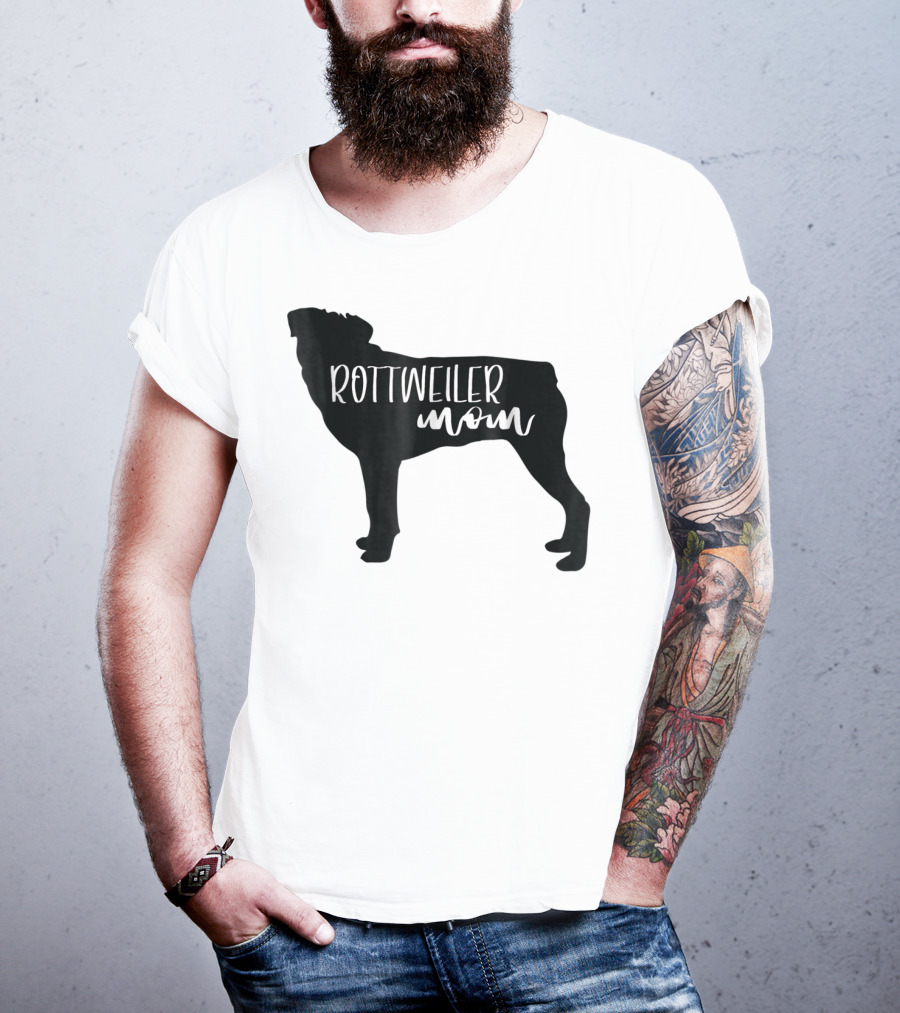Rottweiler Mom T-Shirt