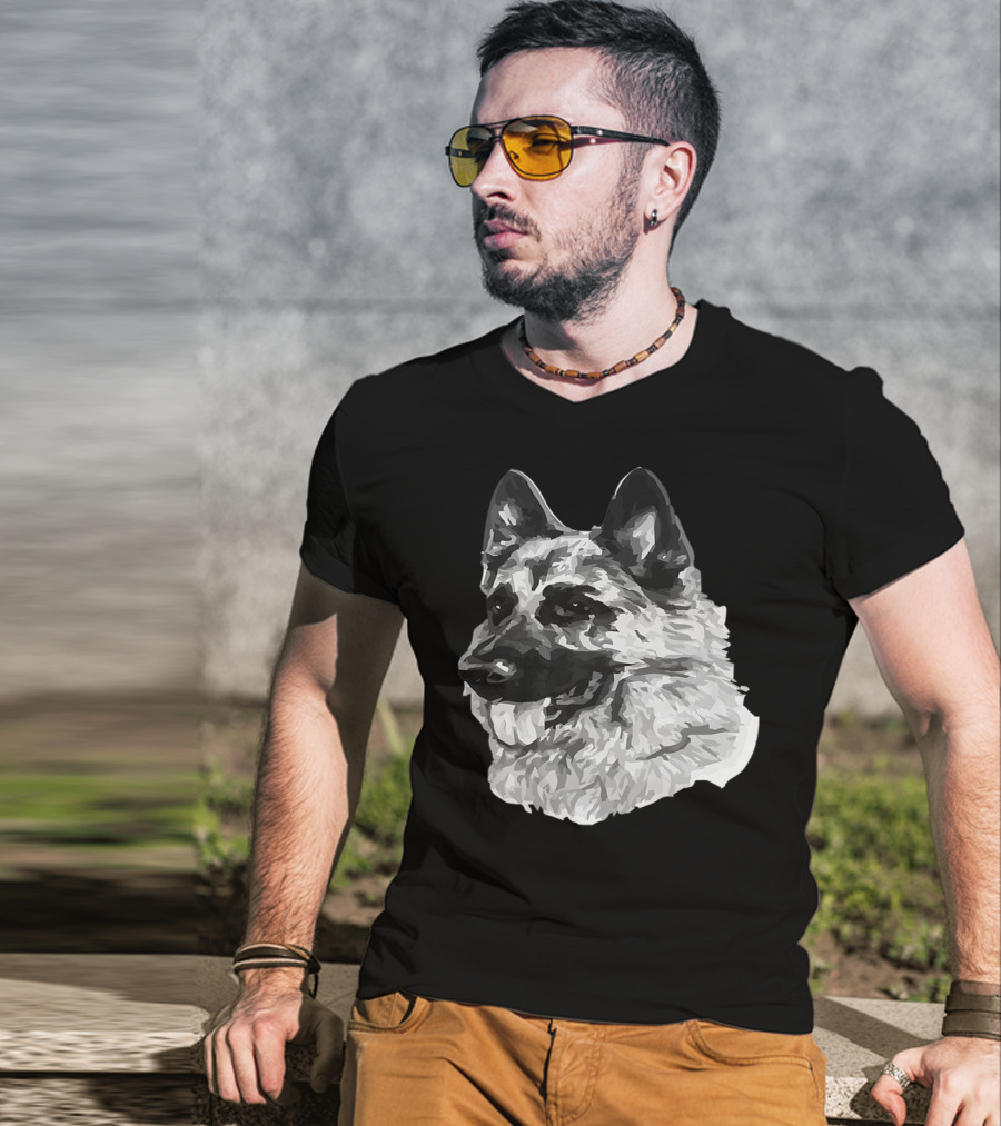 Dog Mom Dog Dad German Shepherd T-Shirt