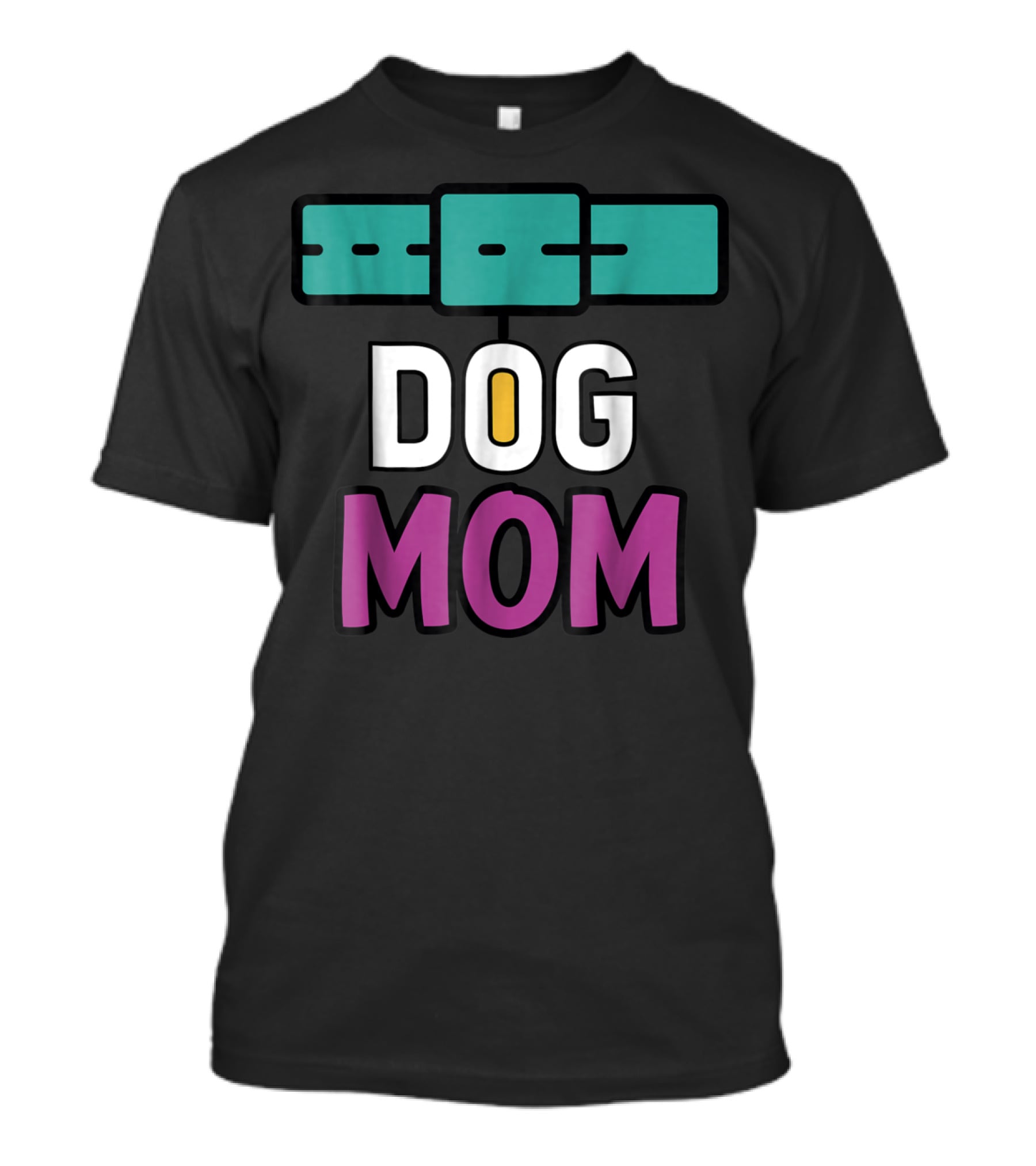 Dog Mom Paw Print35 Pets Lovers T-Shirt