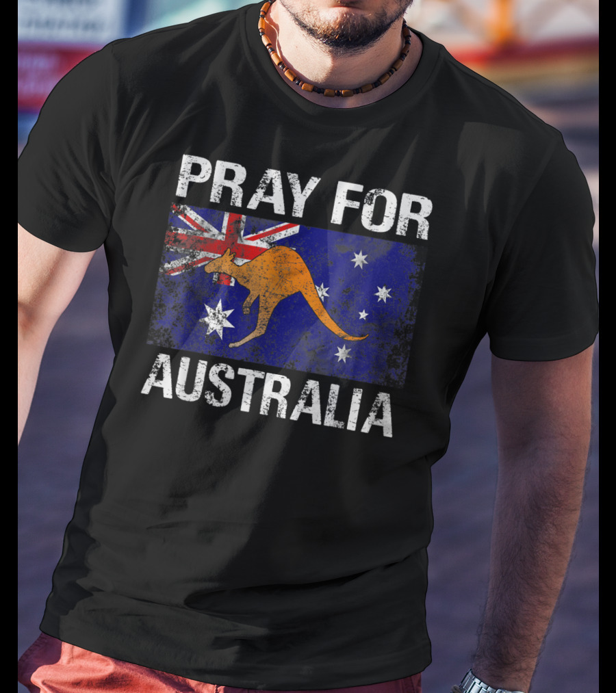 Pray For Australia Animal Rescue Extinction T-Shirt