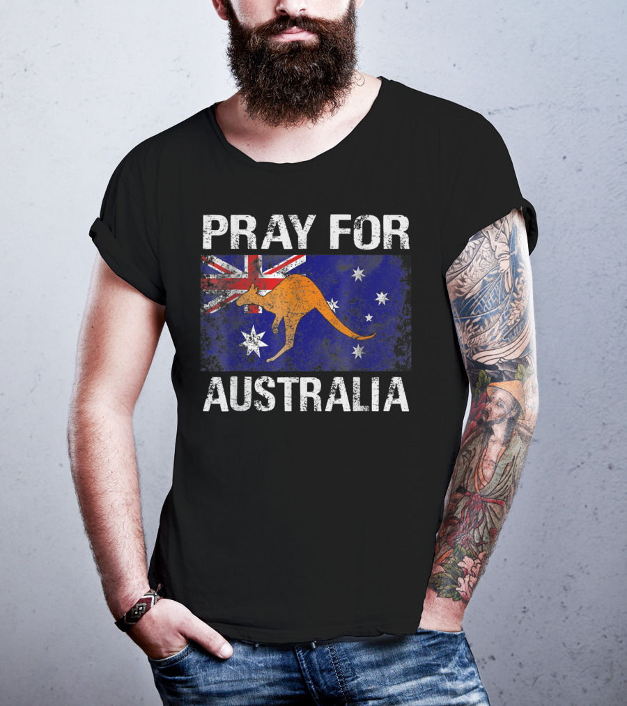 Pray For Australia Animal Rescue Extinction T-Shirt