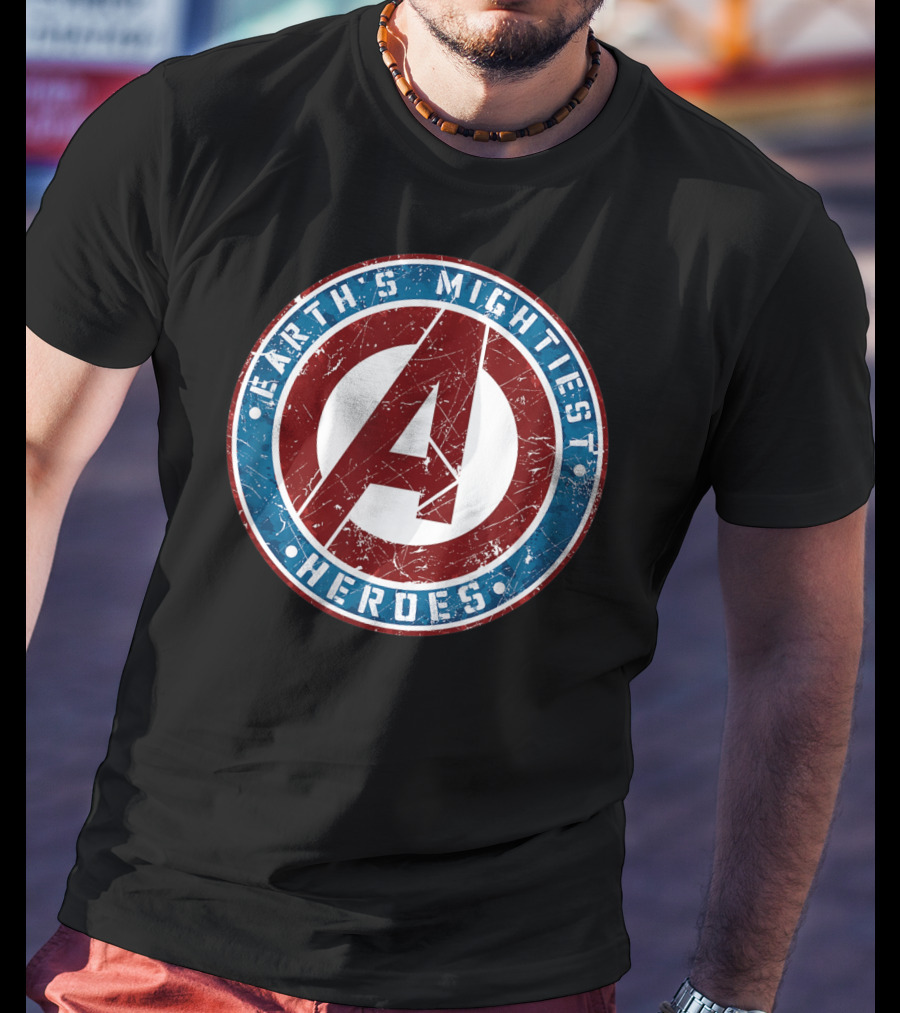 Marvel Avengers Earth's Mightiest Heroes A Symbol T-Shirt