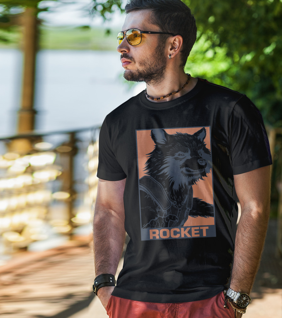 Rocket Marvel Avengers Endgame Pop T-Shirt