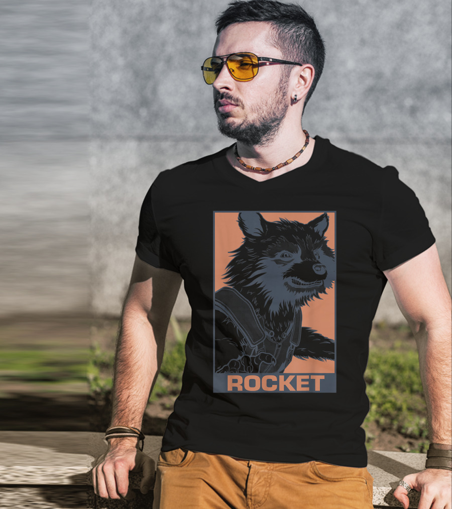 Rocket Marvel Avengers Endgame Pop T-Shirt
