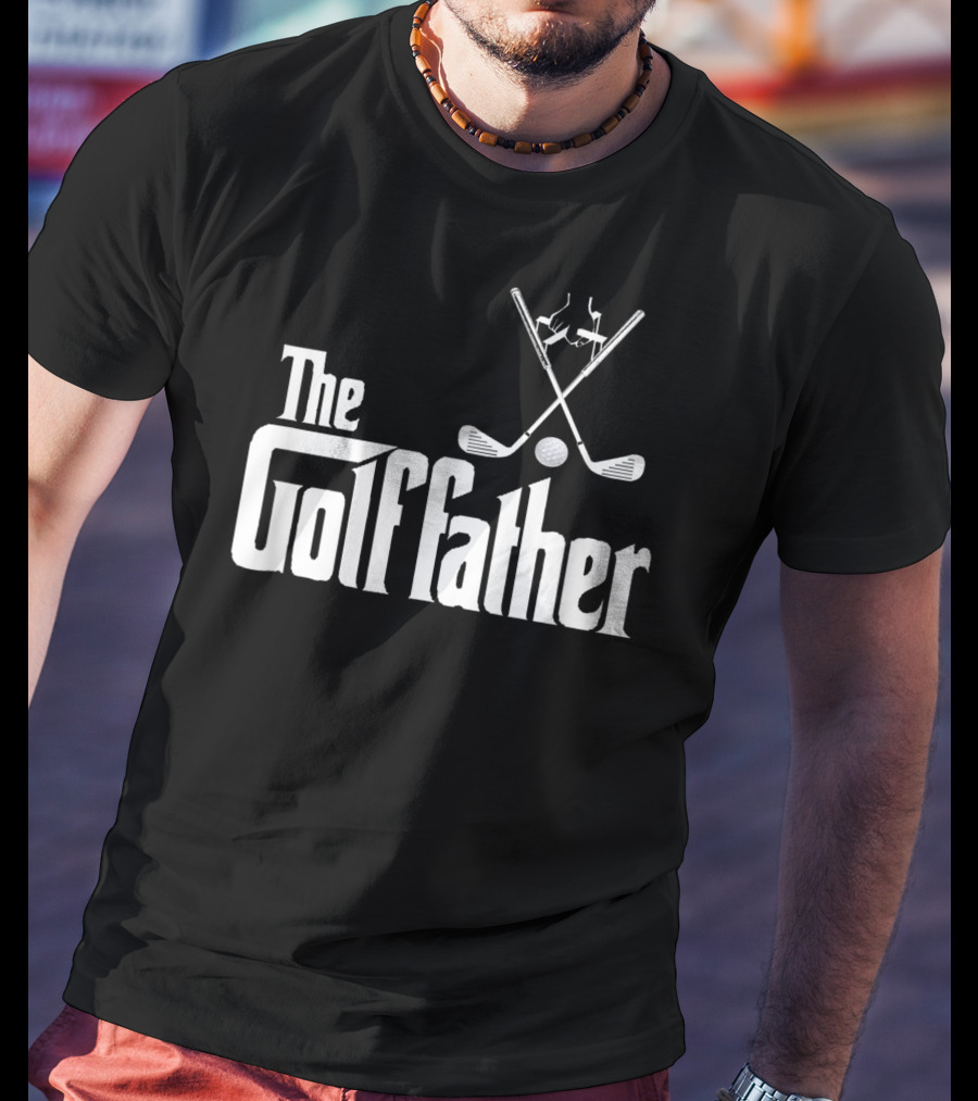 The Golffather Funny Golfing Father Iconic T-Shirt