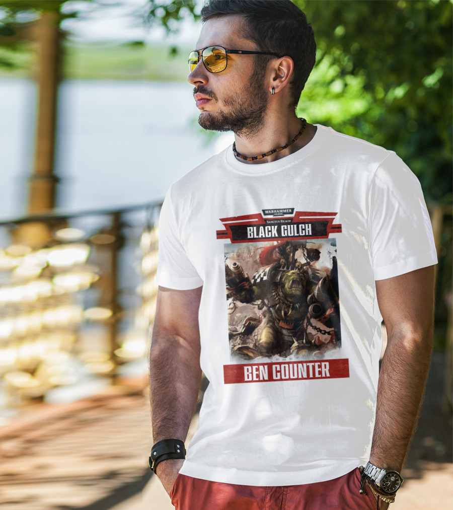 Warhammer 40000 Sanctus Reach Black Gulch Ben Counter T-Shirt
