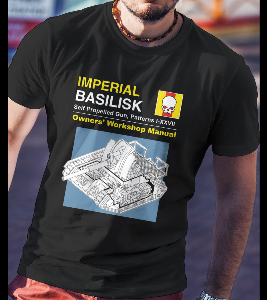 IMPERIAL BASILISK Self Propelled Gun Owners' Workshop Manual T-Shirt