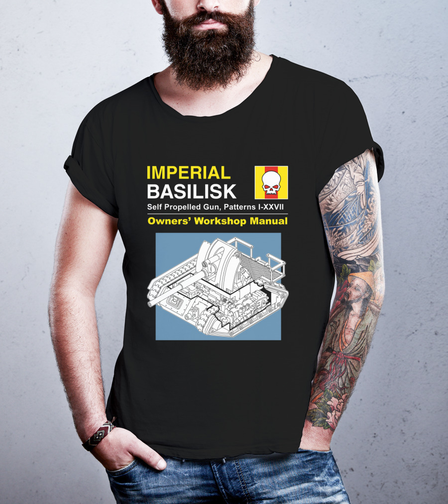 IMPERIAL BASILISK Self Propelled Gun Owners' Workshop Manual T-Shirt