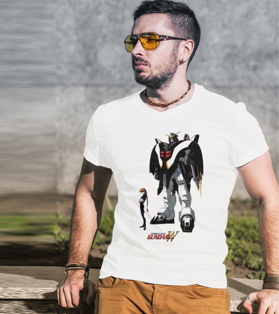Mobile Suit Gundam Wing Deathscythe Duo Maxwell T-Shirt