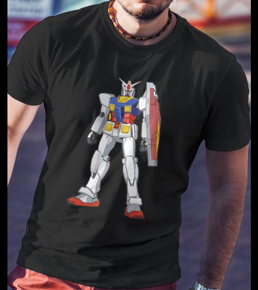 Gundam RX78 Mobile Suit Iconic Anime Robot T-Shirt
