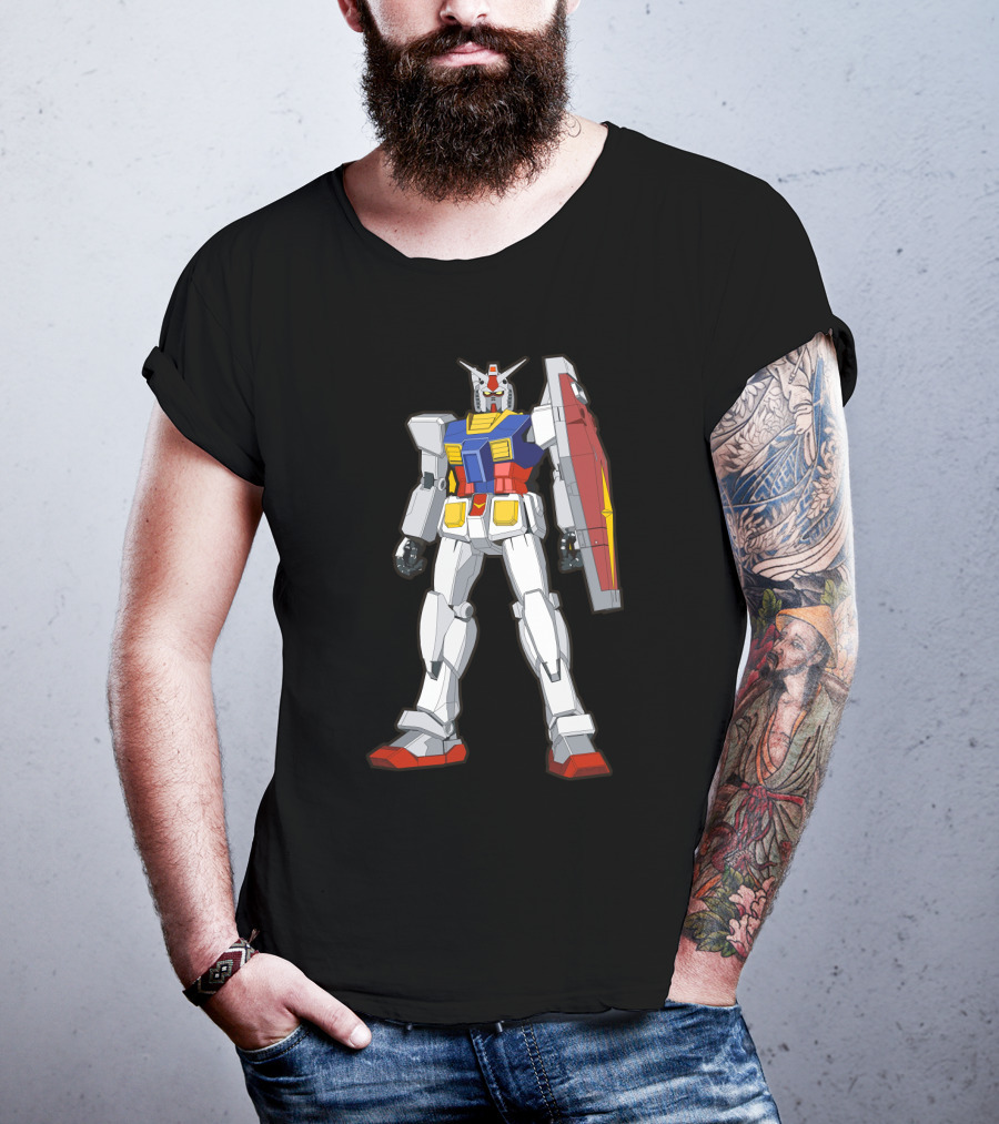 Gundam RX78 Mobile Suit Iconic Anime Robot T-Shirt