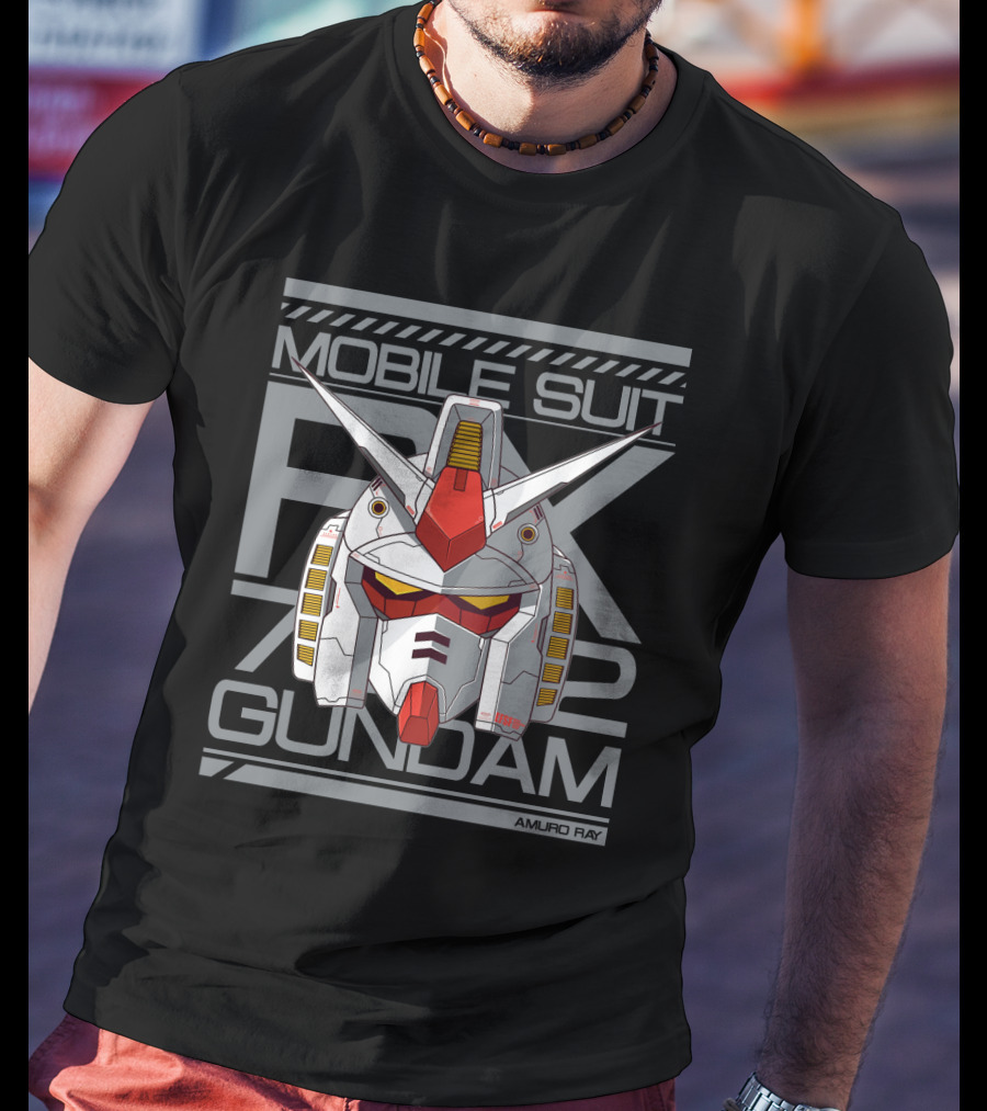 Mobile Suit RX 78 2 Gundam Amuro Ray T-Shirt